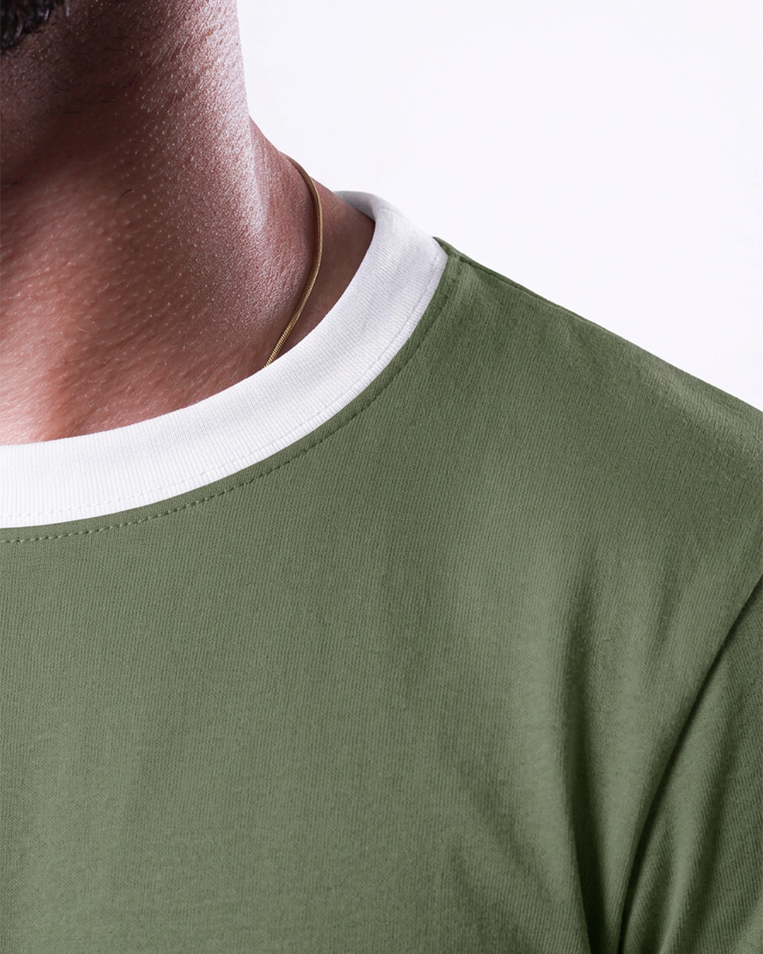 Green Ringer Tees - Men
