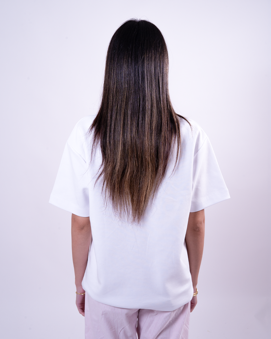 White Basic Medium-Weight T-Shirt - Women