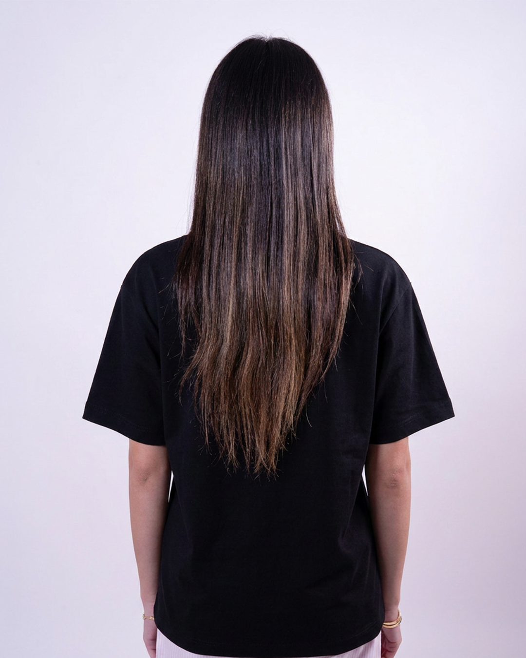 Black Basic Medium-Weight T-Shirt - Women