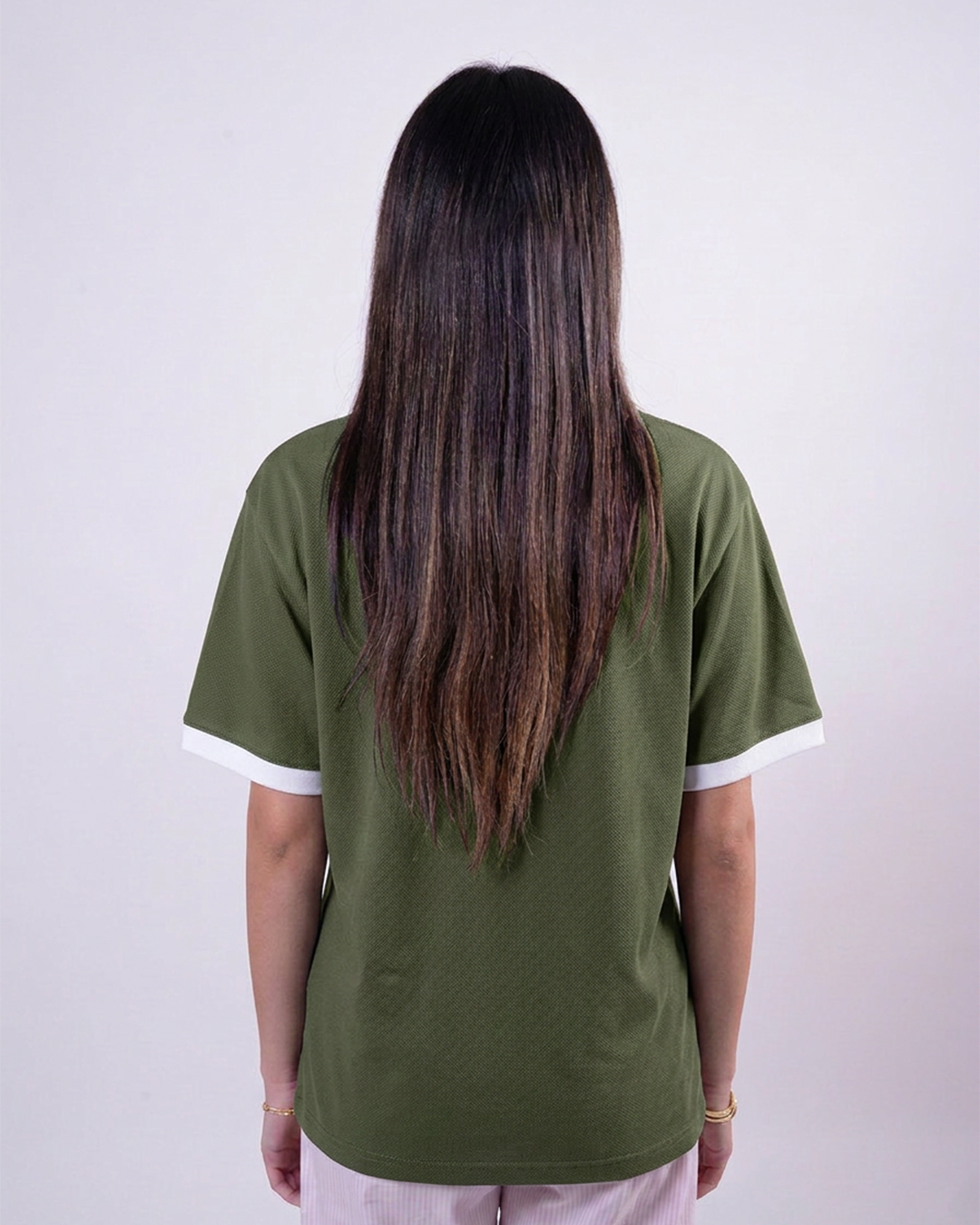 Green Ringer Tees - Women
