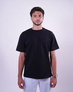 Black Basic Medium-Weight T-Shirt - Men